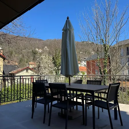 Cosy Terrasse 6 Pers Ax Thermes Centre Parking 公寓 阿克斯莱泰尔姆