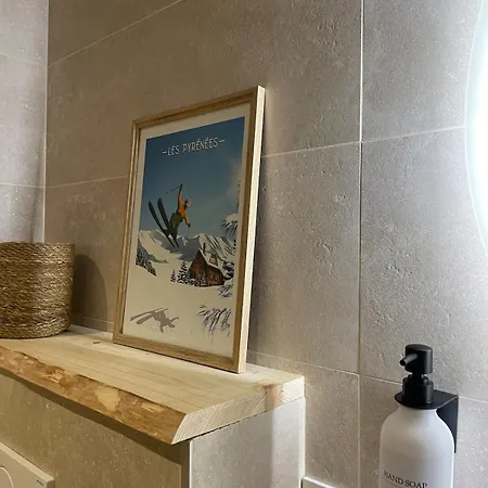 Cosy Terrasse 6 Pers Ax Thermes Centre Parking *