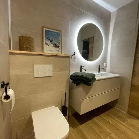 Cosy Terrasse 6 Pers Ax Thermes Centre Parking 公寓 阿克斯莱泰尔姆