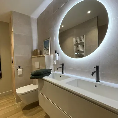 公寓 Cosy Terrasse 6 Pers Ax Thermes Centre Parking 阿克斯莱泰尔姆