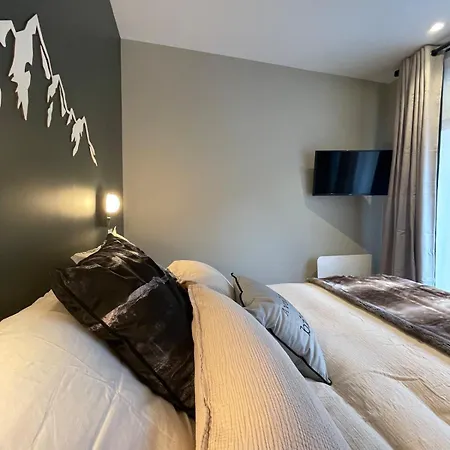 公寓 Cosy Terrasse 6 Pers Ax Thermes Centre Parking 阿克斯莱泰尔姆