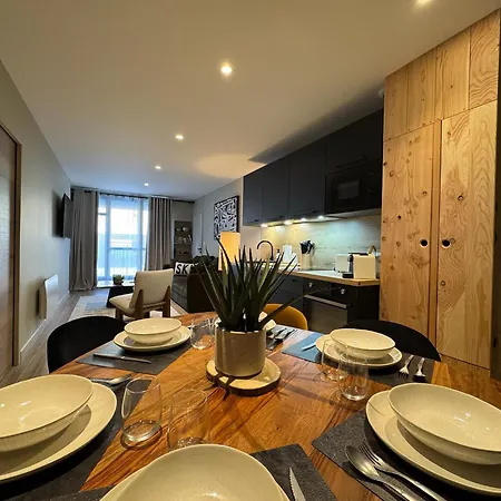 Cosy Terrasse 6 Pers Ax Thermes Centre Parking 公寓