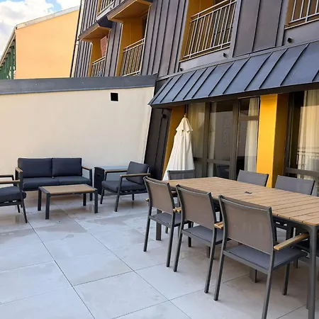Cosy Terrasse 6 Pers Ax Thermes Centre Parking 公寓 阿克斯莱泰尔姆